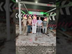 Il nostro tecnico sta installando le lavatrici per un cliente a Liyadh Arabia Saudita!