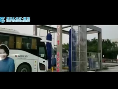 Colon 4 spazzole guidare attraverso la lavatrice auto lavaggio rovesciamento