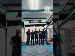 Il tecnico Kolon ha installato e messo in servizio l'autolavaggio touchless completamente a Philippine!!