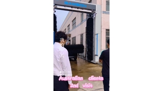 Grazie per il continuo interesse dei clienti australiani per le lavatrici per camion KOLON.