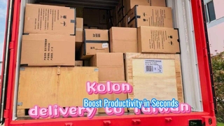 L'autolavaggio touchless Kolon viene spedito al nostro cliente a lungo termine da Taiwan!