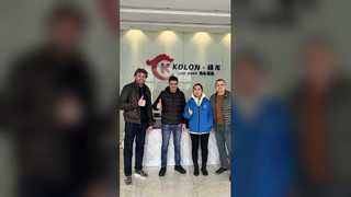 Un caloroso benvenuto ai nostri clienti dalla Moldavia che vengono a visitare la nostra azienda!