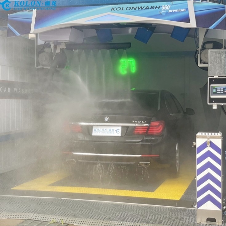 Lavatrice automatica senza contatto senza contatto KL360 Premium 22kw pompa d'acqua, 33kw asciugatrice d'aria