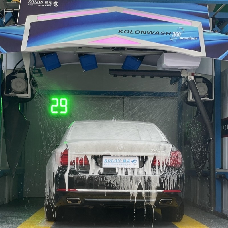 Lavatrice automatica senza contatto senza contatto KL360 Premium 22kw pompa d'acqua, 33kw asciugatrice d'aria
