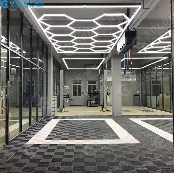LED dettaglio di lavoro tubi di luce per l'auto officina Honeycomb