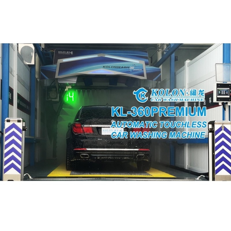 Lavatrice automatica senza contatto senza contatto KL360 Premium 22kw pompa d'acqua, 33kw asciugatrice d'aria