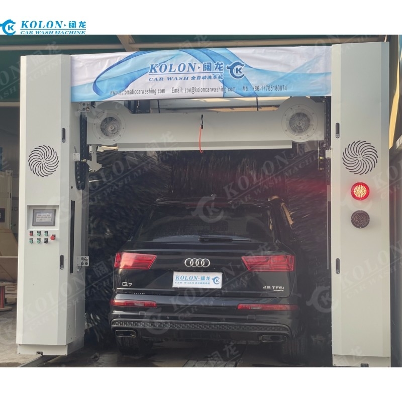 5 spazzole Automatic Rollover Lavatrice auto soffiatore automaticamente su e giù per auto