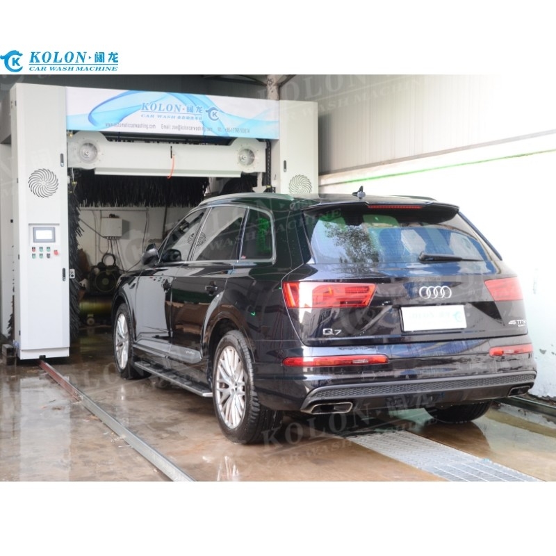 5 spazzole Automatic Rollover Lavatrice auto soffiatore automaticamente su e giù per auto