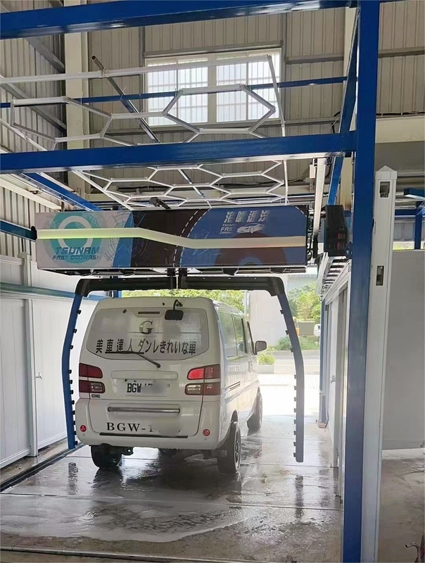 Lavatrice senza contatto ad alta pressione a getto d'acqua per la pulizia professionale a doppio braccio