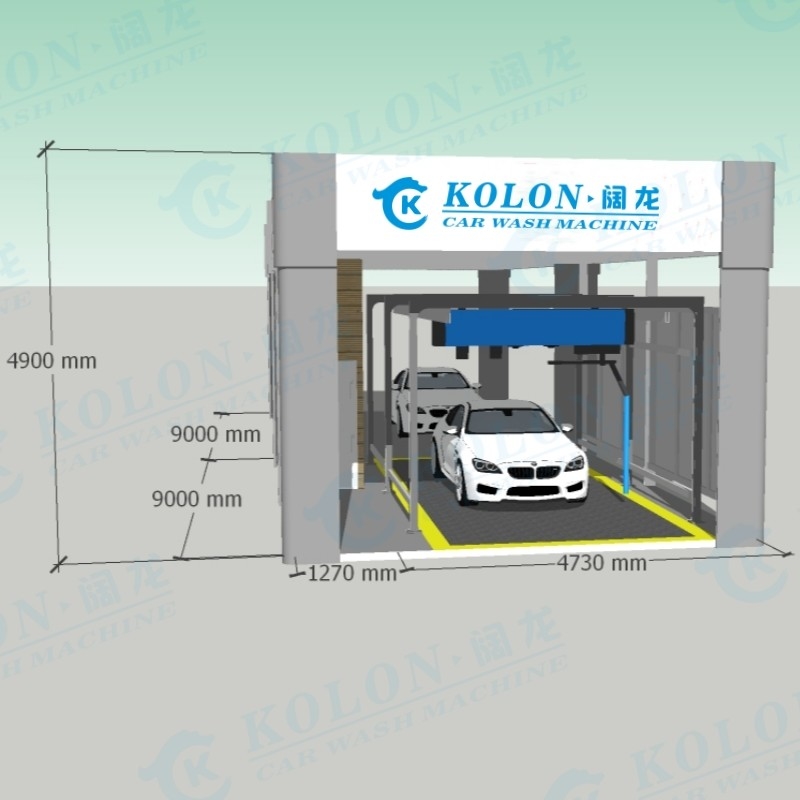 KOLON 380V 24.5kW Lavatrice auto senza contatto regolabile a pressione con funzione di lavaggio ad alta pressione
