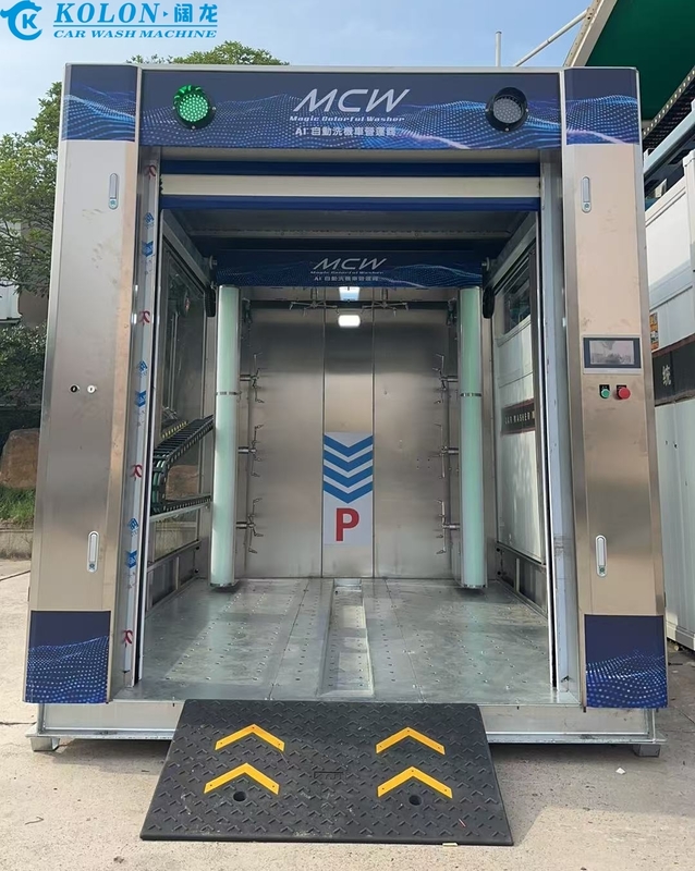 Idropulitrice per moto ad alta pressione con telecomando modello più recente della serie KOLON KL-A in acciaio inossidabile
