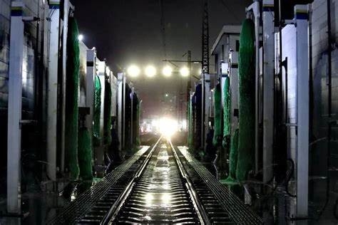 Colon Efficient Train Washing Machine macchina di pulizia automatica per il lavaggio dei veicoli pesanti