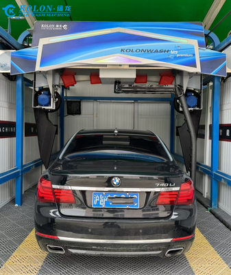 Macchina per autolavaggio automatica Touchless M9 Premium Sistema di pulizia rotativo a 7 bracci a forma di